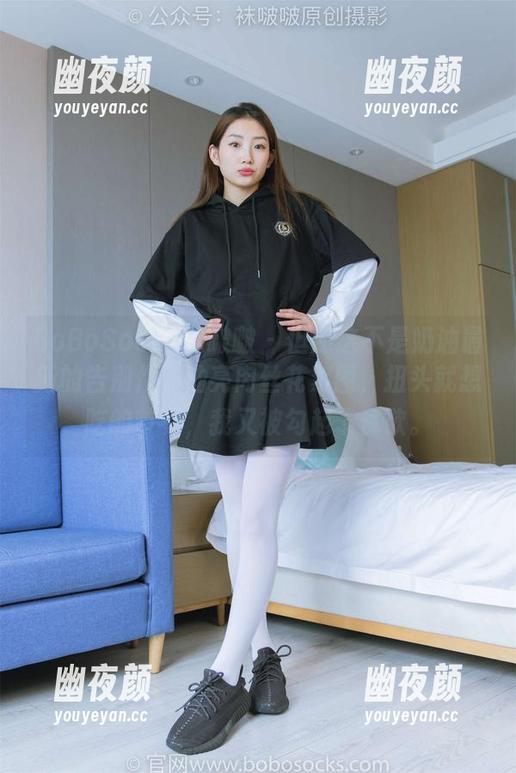 BoBoSocks袜啵啵-奶油 BoBoSocks袜啵啵 - 但愿这不是奶油最新的告别作:油亮肉丝花絮图,扭头就想吃的节奏,我又被勾起了食欲。