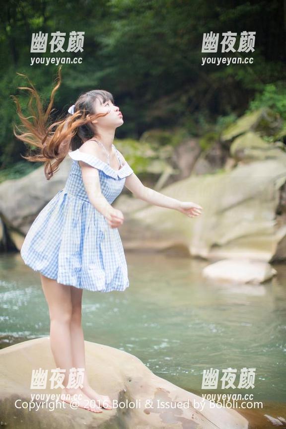 BoLoli菠萝社 - Suki朱忆音的厨娘写真集：美味与颜值的碰撞，我建议你放一把扇子在旁边！