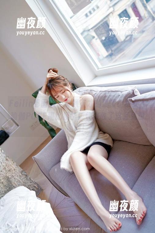 Feilin嗲囡囡-流氓小巫女 Feilin嗲囡囡 - 有颜有才的流氓小巫女,瑜伽POSE堪比模特!快来收了这套免费图吧!
