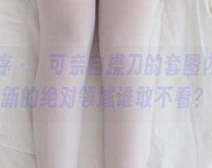 少女秩序 – 晞可亲自操刀的套图内参,更新的绝对领域谁敢不看?