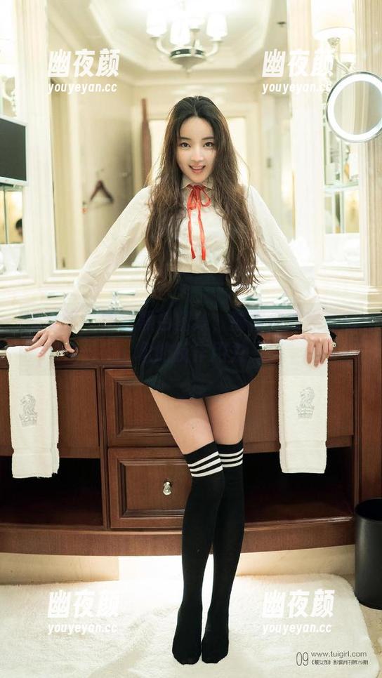 推女郎-曾水 推女郎 - 曾水黑色图集,颠覆你对黑色想象的反作用力