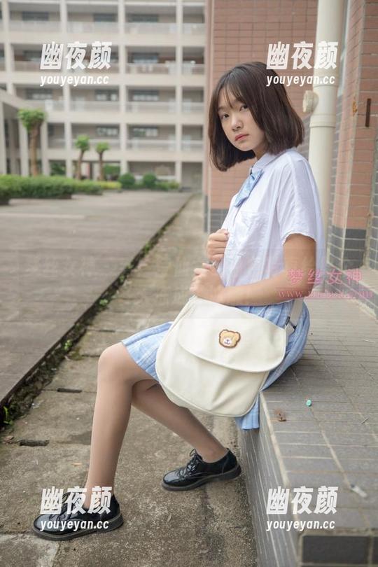 梦丝女神-莹仙女 梦丝女神 - 看!莹仙女用白色写真给整个冬天冻成了冰雕!