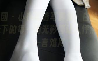 森萝财团 – 小夜高清写真集:白丝在户外,月光下的每一滴光影都让人怦然心动,一言难尽