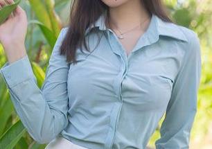 秀人网 – 这组媃柔rourou的制服美图，绝对是我脑海中的迷离风景！