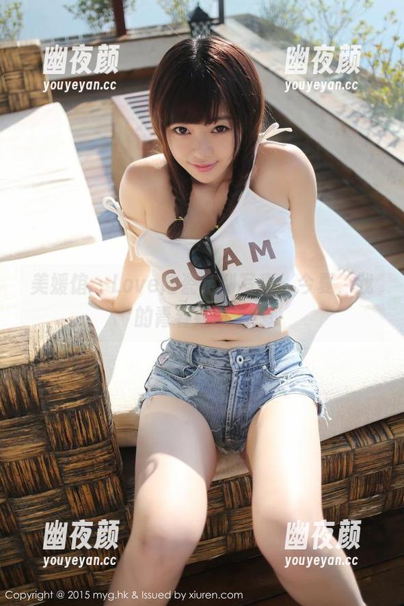 美媛馆-Love陆瓷 美媛馆 - Love陆瓷定制写真:今夏,我的青春蛙跳了!