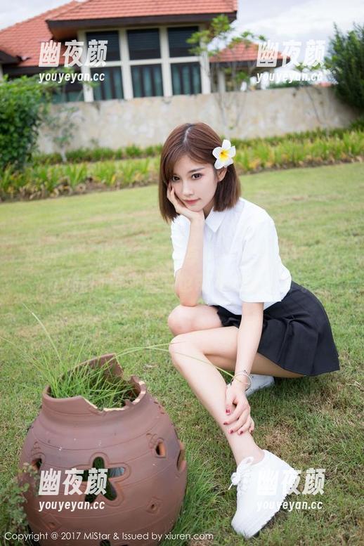 魅妍社-陈嘉嘉Tiffany 魅妍社 - 睡衣写真分享——陈嘉嘉Tiffany气质是家居服也带不走的嫉妒。